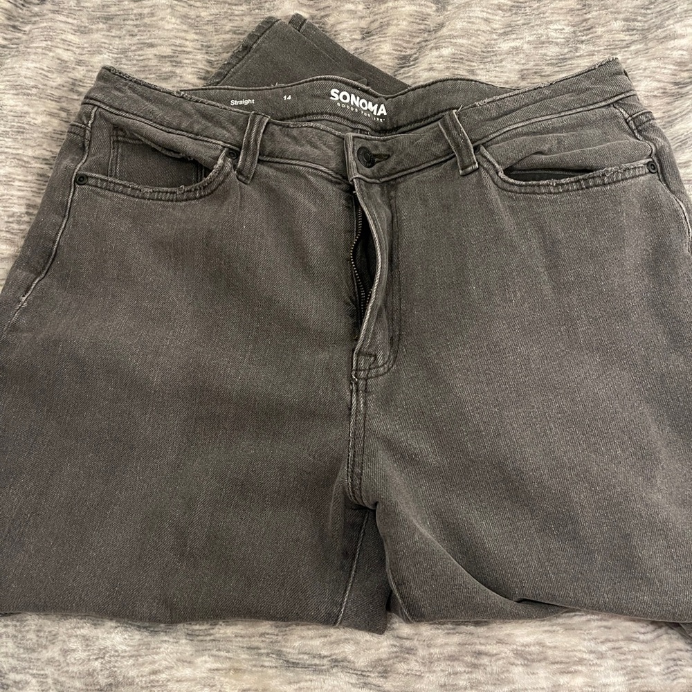 Sonoma Charcoal Denim Pants